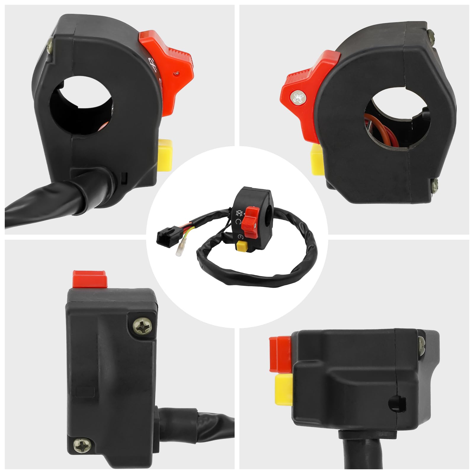 Amazon.com: M MATI Right Handlebar Switch Start Stop Kill Button